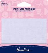 HEMLINE HANGSELL - Iron-On Mending Patch - white